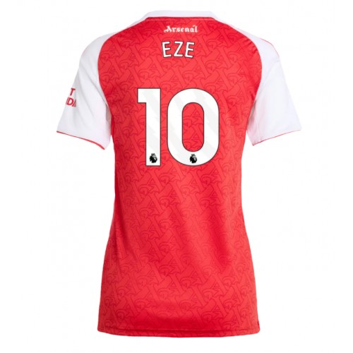 Arsenal Eberechi Eze #10 Replika Hjemmebanetrøje Dame 2025-26 Kortærmet Arsenal Eberechi Eze #10 Replika Hjemmebanetrøje Dame 2025-26 Kortærmet